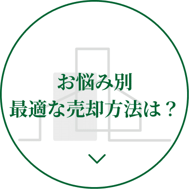 お悩み別 最適な売却方法は？